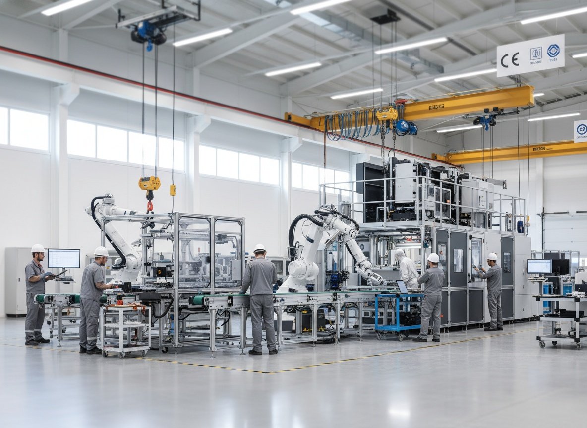 ben trong nha may cac ky thuat vien lanh nghe dang can than article